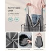 34.3 Gal Laundry Hamper, Collapsible Clothes Basket with Removable Washable Liner & Metal Frame, 66 lb Capacity for Bedroom Bathroom - 3 of 4