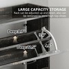 51" Tall Narrow Shoe Cabinet with 2 Drawers, Retro Entryway Shoe Storage Cabinet with Large Capacity for Hallway, Living Room, Balcony - 4 of 4