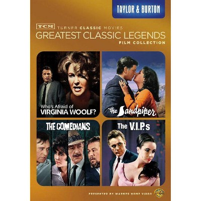 TCM Greatest Classic Films Legends: Taylor & Burton (DVD)(2014)