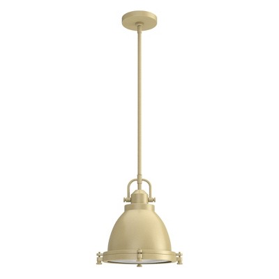 Hunter Fans Bridgemoor 1 - Light Pendant in  Modern Brass