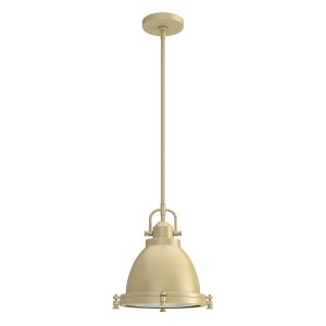 Hunter Fans Bridgemoor 1 - Light Pendant in  Modern Brass - 1 of 1