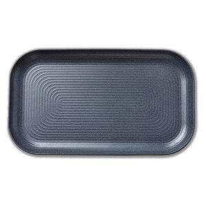TAG Brooklyn Melamine Rect Platter Charcoal - 1 of 2