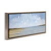 Stupell Industries Beach Clouds Landscape Floating Frame Canvas Art - 2 of 4