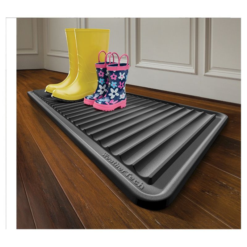 Black Solid Boot Tray - (1'6"x3') - WeatherTech, 2 of 6