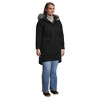Lands' End Women's Expedition Waterproof Down Winter Parka with Faux Fur Hood - image 3 of 3