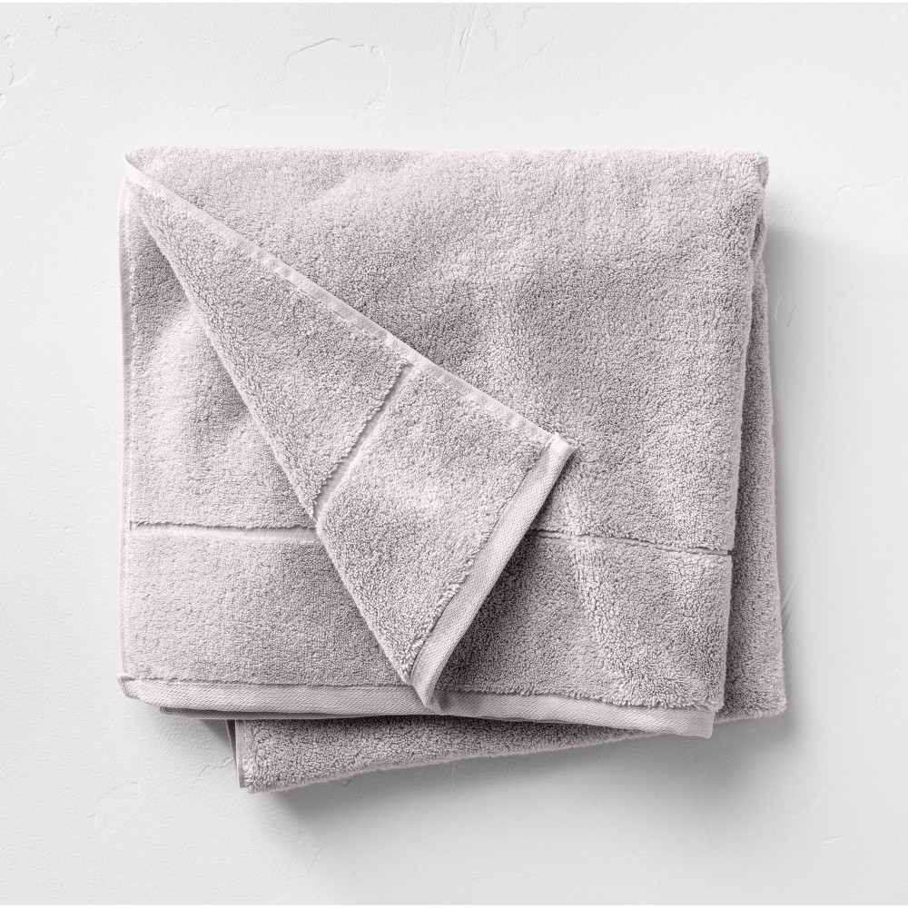Photos - Towel Modal Bath  Light Gray - Casaluna™