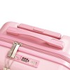 Naysaye Luggage Set of 3 Durable Hard Shell Spinner Wheels Front Opening Design for Travel, Pink, 18.8"*12"*29.5" - 2 of 4