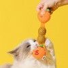 ZEZE “Orange Blessings” Catnip Ball Toy-Orange - 4 of 4