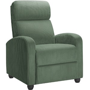 LACOO Corduroy Recliner Chair Padded Club Chair - 1 of 4