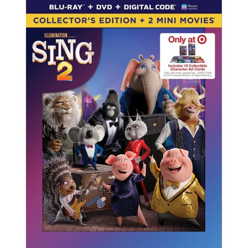 Sing 2 Target Exclusive Blu Ray Target
