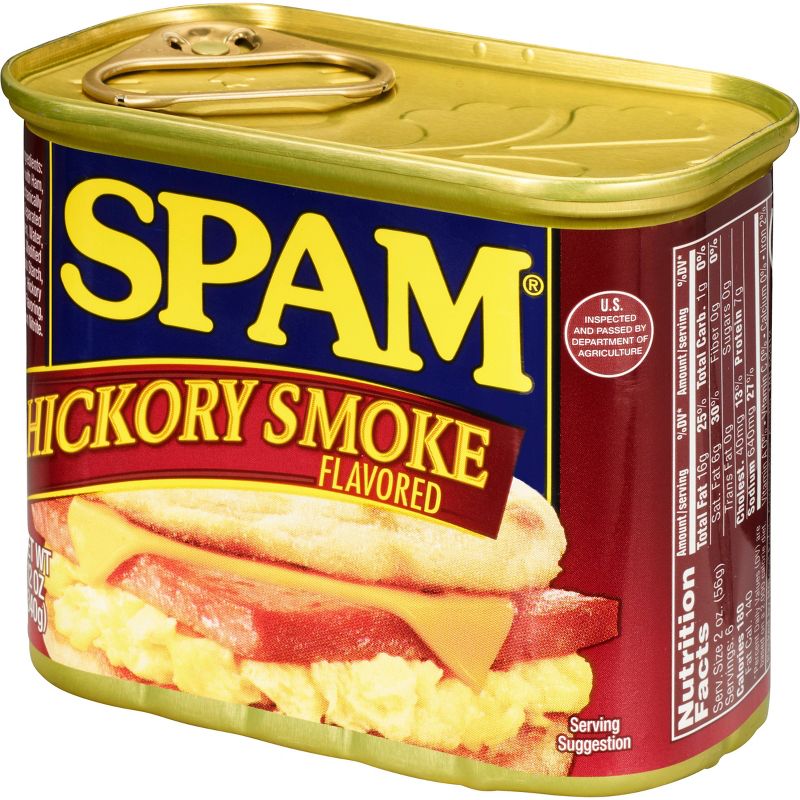 SPAM Hickory Smoke Lunch Meat - 12oz, 5 of 8