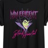 Women's - Disney Villains - Black Hearted Oversized Graphic T-Shirt - image 2 of 4