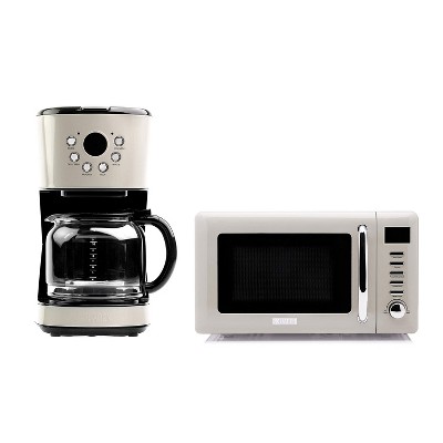 Haden Heritage 12-Cup Programmable Coffee Maker - Steel / Copper