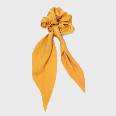 Shiny Organza Jumbo Scarf Hair Twisters - Wild Fable™ Yellow