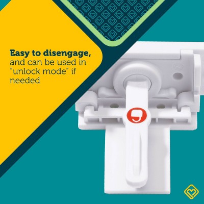 Safety 1st White Secure-to-Explore Adhesive Locks 12-Pack