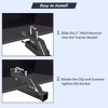 Garvee Clamp On Trailer Hitch 2" Ball Tractor Mount Receiver Hitch Mount Adapter Compatible with Deere Bobcat Tractor Bucket - 3 of 4