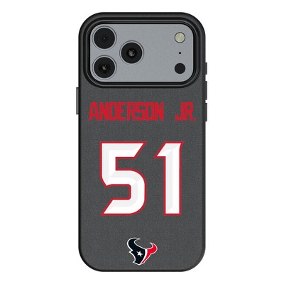 NFL Houston Texans Players Game Tactic MagSafe Compatible Cell Phone Case for Apple iPhone 17 Series