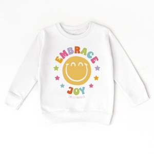 The Juniper Shop SmileyWorld Embrace Joy Toddler Sweatshirt - 1 of 4