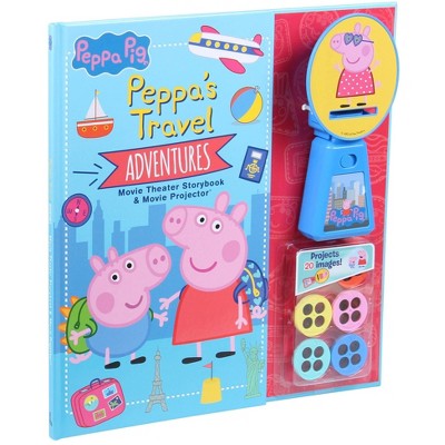 Peppa Pig: Peppa's Travel Adventures Movie Theater Storybook & Movie  Projector - By Meredith Rusu (hardcover) : Target