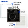 Panasonic FV-0511VQC1 WhisperSense DC Ventilation Fan - 50-80-110 CFM - Dual Sensor Technology for Humidity Control - 4 of 4