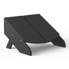 WestinTrends Riviera Modern HDPE Plastic Folding Patio Adirondack Ottoman - 4 of 4