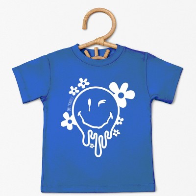 The Juniper Shop SmileyWorld Melting Outline Toddler Short Sleeve Tee