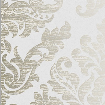 Vieux Cream and Pale Gold Damask Removable Wallpaper Roll