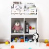WhizMax Bookshelf Toy Storage Organizer with Multiple Shelves and Bins, Durable and Safe for Kids' Toys and Accessories - 3 of 4