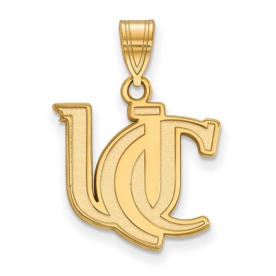 Black Bow Jewelry 14k Yellow Gold Cincinnati Bearcats NCAA Medium Pendant