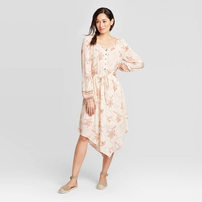 target floral midi dress