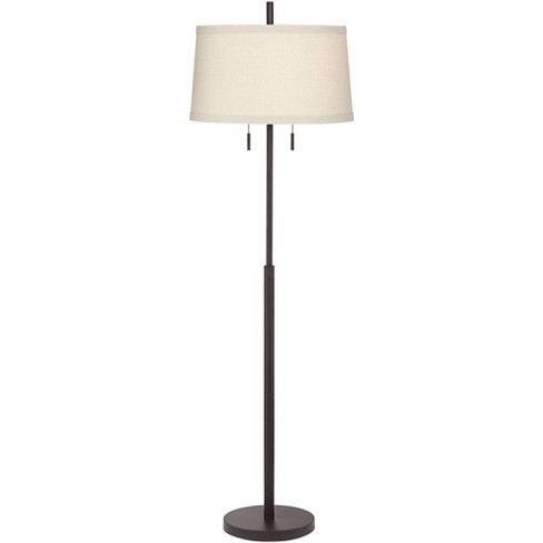 Possini Euro Design Modern Floor Lamp, Round Lamp Shade For Floor