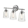 Millennium Lighting Amberose 3 - Light Vanity in  Chrome - 2 of 4