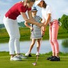 Ultimate 165CC Junior #3 Fairway Wood for Kids with Fiberglass Shaft and Headcover Blue/Pink - 2 of 4