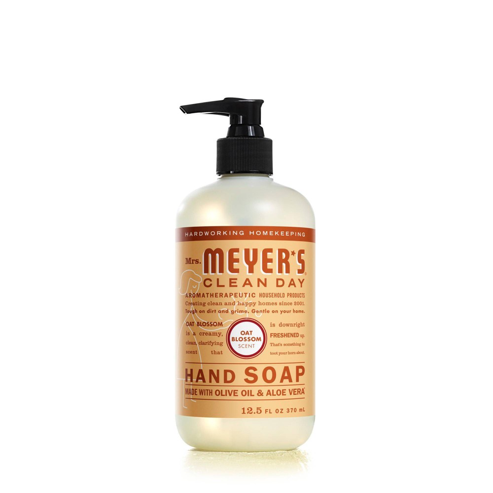 Photos - Shower Gel Mrs. Meyer's Clean Day Liquid Hand Soap - Oat Blossom - 12.5 fl oz