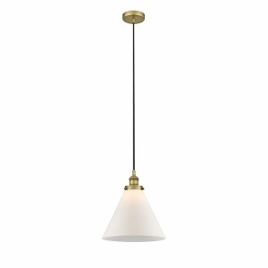 Cone - 1 Light Mini Pendant In Industrial Style-14.75 Inches Tall and 12 Inches Wide - 1 of 1