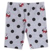 Disney Minnie Mouse Baby Girls T-Shirt, Bike Shorts and Scrunchie 3 Piece Outfit Set - 3 of 4