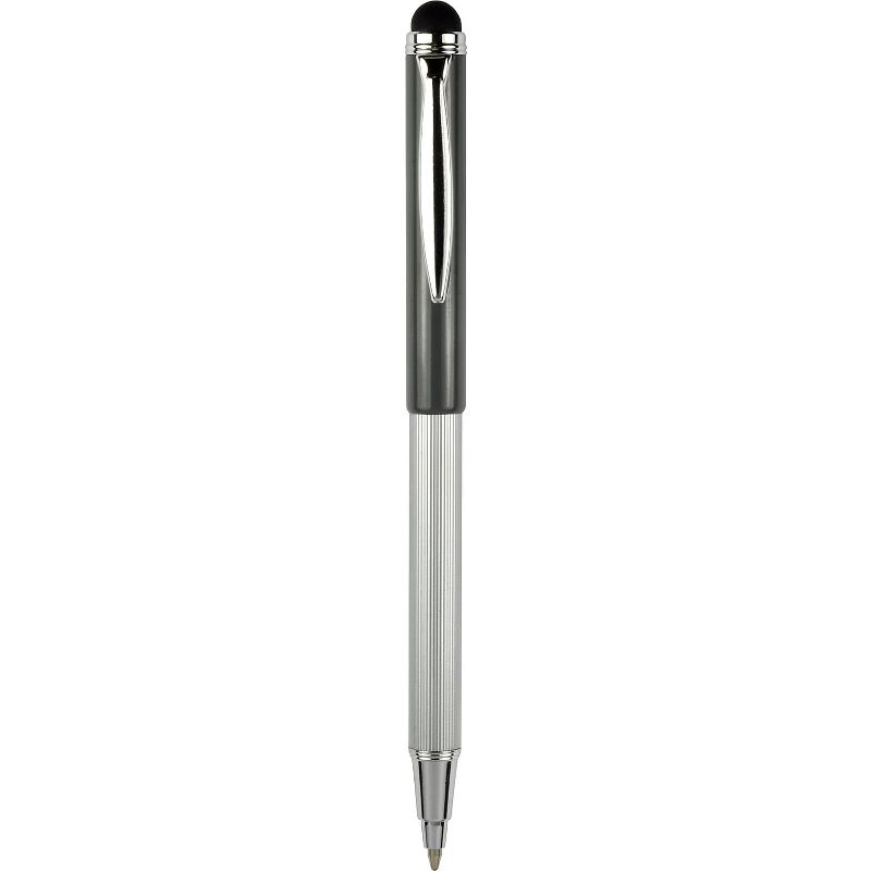 ZEBRA PEN CORP. StylusPen Telescopic Ballpoint Pen/Stylus Black Ink Blue/Gray Barrel 33602, 2 of 4
