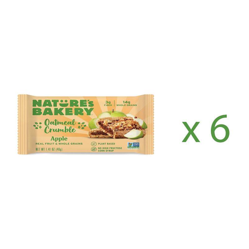 Nature&#39;s Bakery Apple Crumble Bar - 8.46oz/6ct, 3 of 10