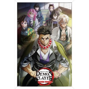 Trends International Demon Slayer: Hashira Training - Key Art 1 Framed Wall Poster Prints - 1 of 4
