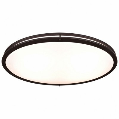 Access Lighting Solero Iii 1 - Light Flush Mount in  Bronze