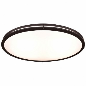 Access Lighting Solero Iii 1 - Light Flush Mount in  Bronze - 1 of 2
