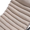 FURNIinspire Outdoor Seat Cushions 2pcs Waterproof Chaise Lounge Cushion Replacement, Breathable Outdoor Cushion Set, Brown, 76"*23.61"*2.36" - 2 of 4