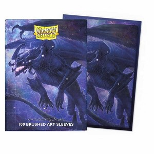 Arcane Tinmen DRAGON SHIELD SLEEVES: BRUSHED ART: CONSTELLATIONS: SIGNOIR (100CT) - 1 of 2