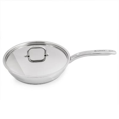 Belly Shape Stainless Steel 4-Piece Skillet and Saucepan Set