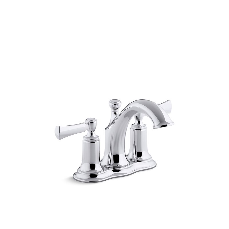Kohler Polished Chrome Bathroom Faucet 4 in. Model No. R72780-4D1-CP, 1 of 2