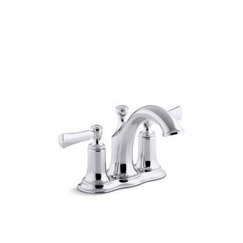 Kohler Polished Chrome Bathroom Faucet 4 in. Model No. R72780-4D1-CP