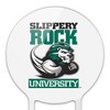Slippery Rock Secondary Logo  Acrylic Cake Topper Party Decoration for Wedding Anniversary Birthday Graduation - 3 of 4