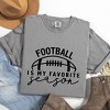 Simply Sage Market Women's Football Is My Favorite Season Ball Short Sleeve Garment Dyed Tee - 3 of 4