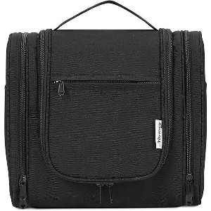 Narwey Hanging Toiletry Bag for Women Travel Makeup Bag Organizer Toiletries Bag for Cosmetics Essentials Accessories - 1 of 4