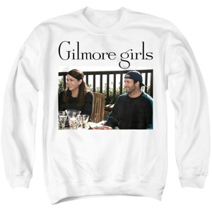 Men's Gilmore Girls Lorelai and Luke Crewneck Sweatshirt - 1 of 4